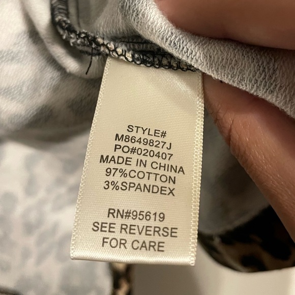 John Paul Richard Cheetah Print Cotton Blazer with Zipper - Picture 5 of 7